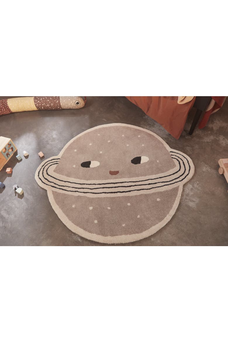 Planet Rug, Alternate, color, Grey