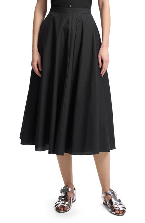 High Waist Circle Skirt