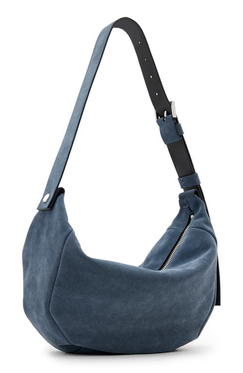 Shop Allsaints Madea Suede Shoulder Bag