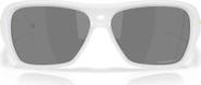 Oakley 60mm Prizm™ Rectangular Sunglasses