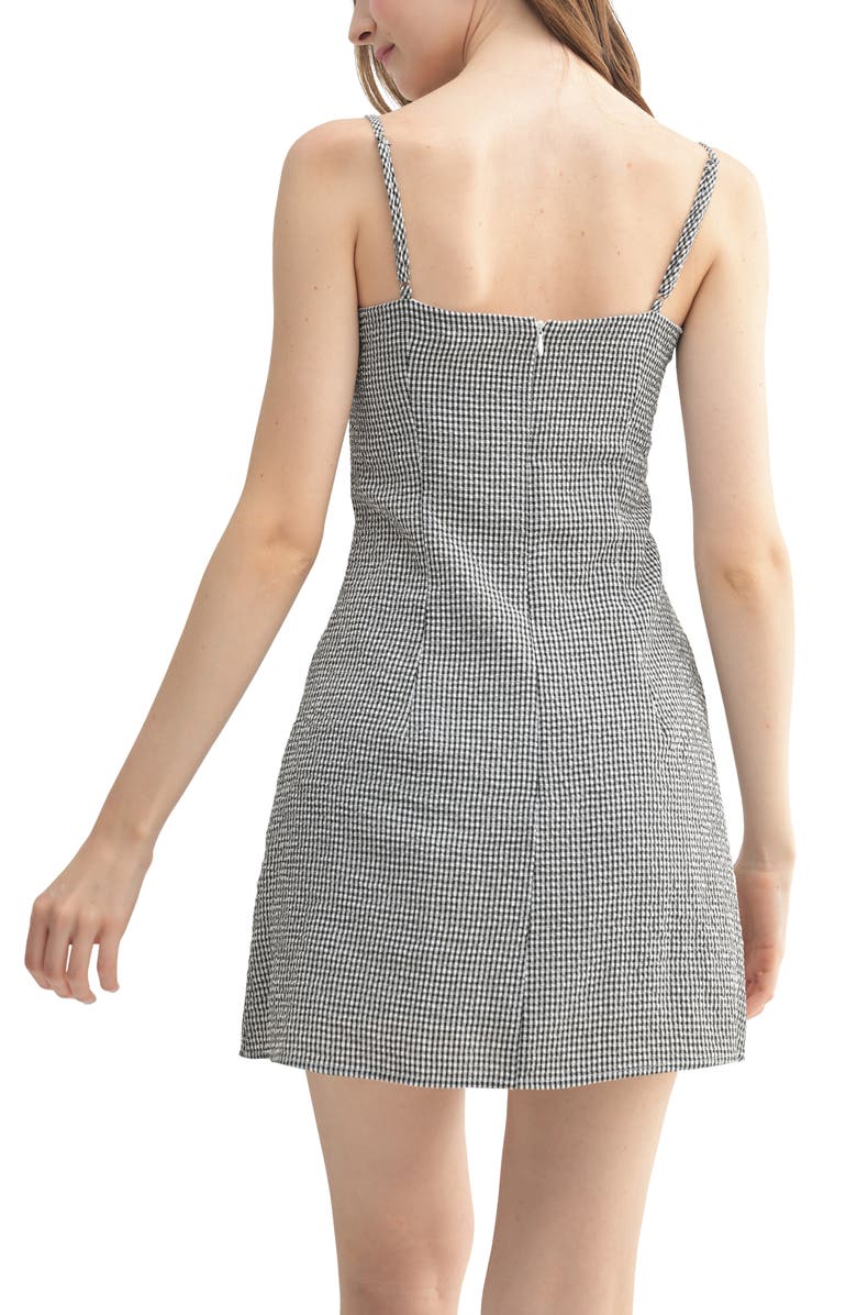Lush Gingham A-Line Dress, Alternate, color,