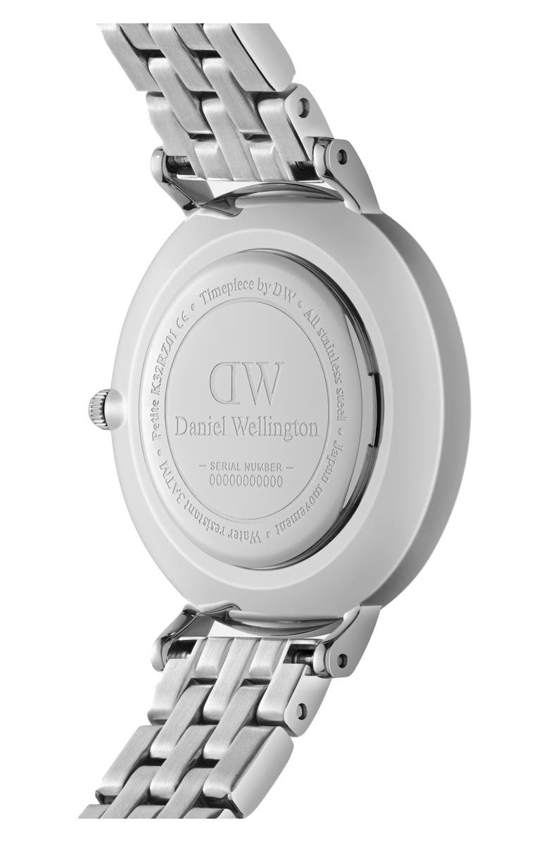 Daniel Wellington Petite Bracelet Watch, 28mm, Alternate, color, Silver