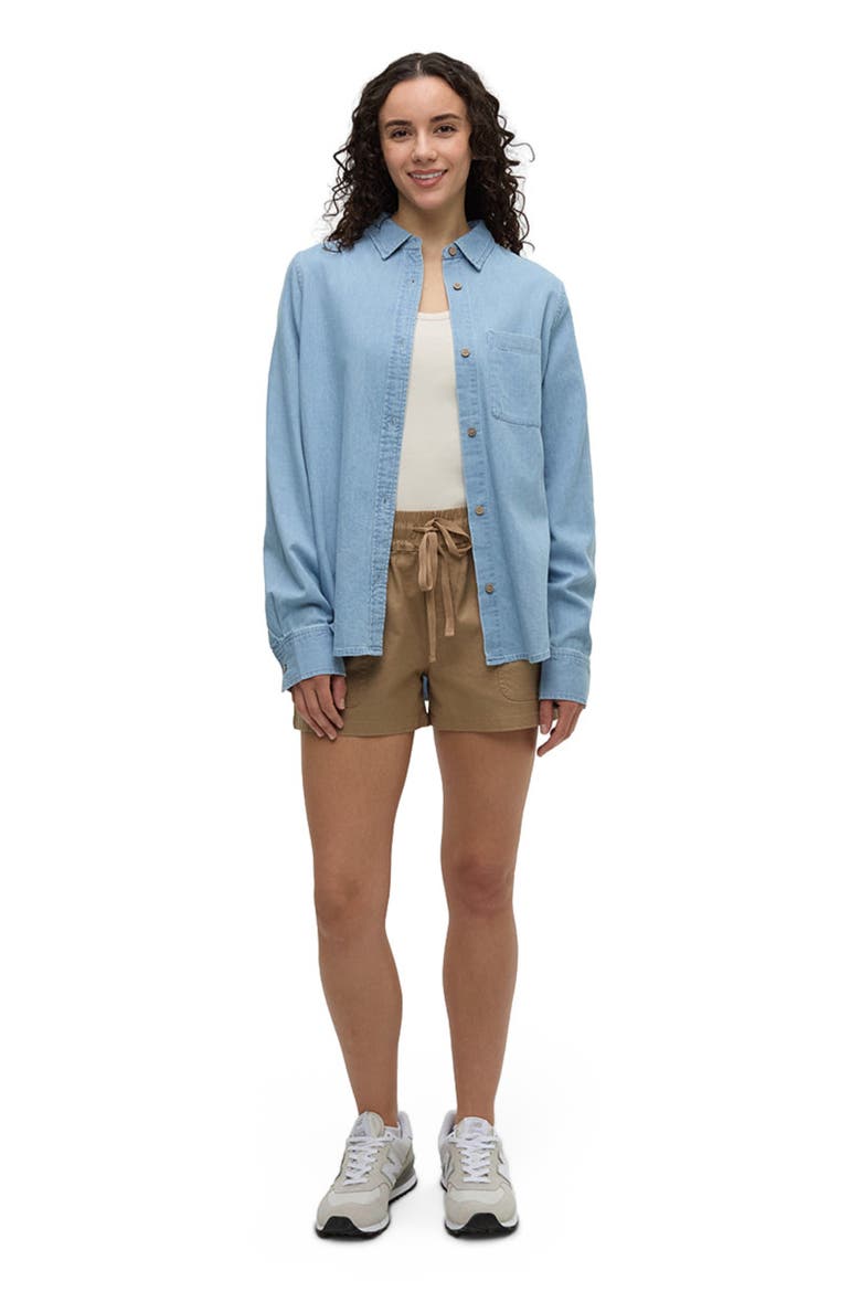Denim Sloan Shirt, Main, color, Light Wash