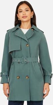Yumi Belted Trench Coat