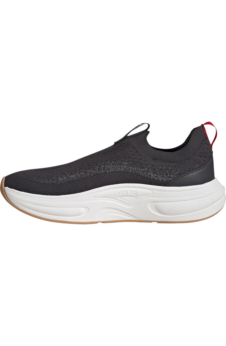 adidas Cloudfoam Cuxxion Slip-On Sneaker, Alternate, color, Carbon/ Scarlet/ Core White