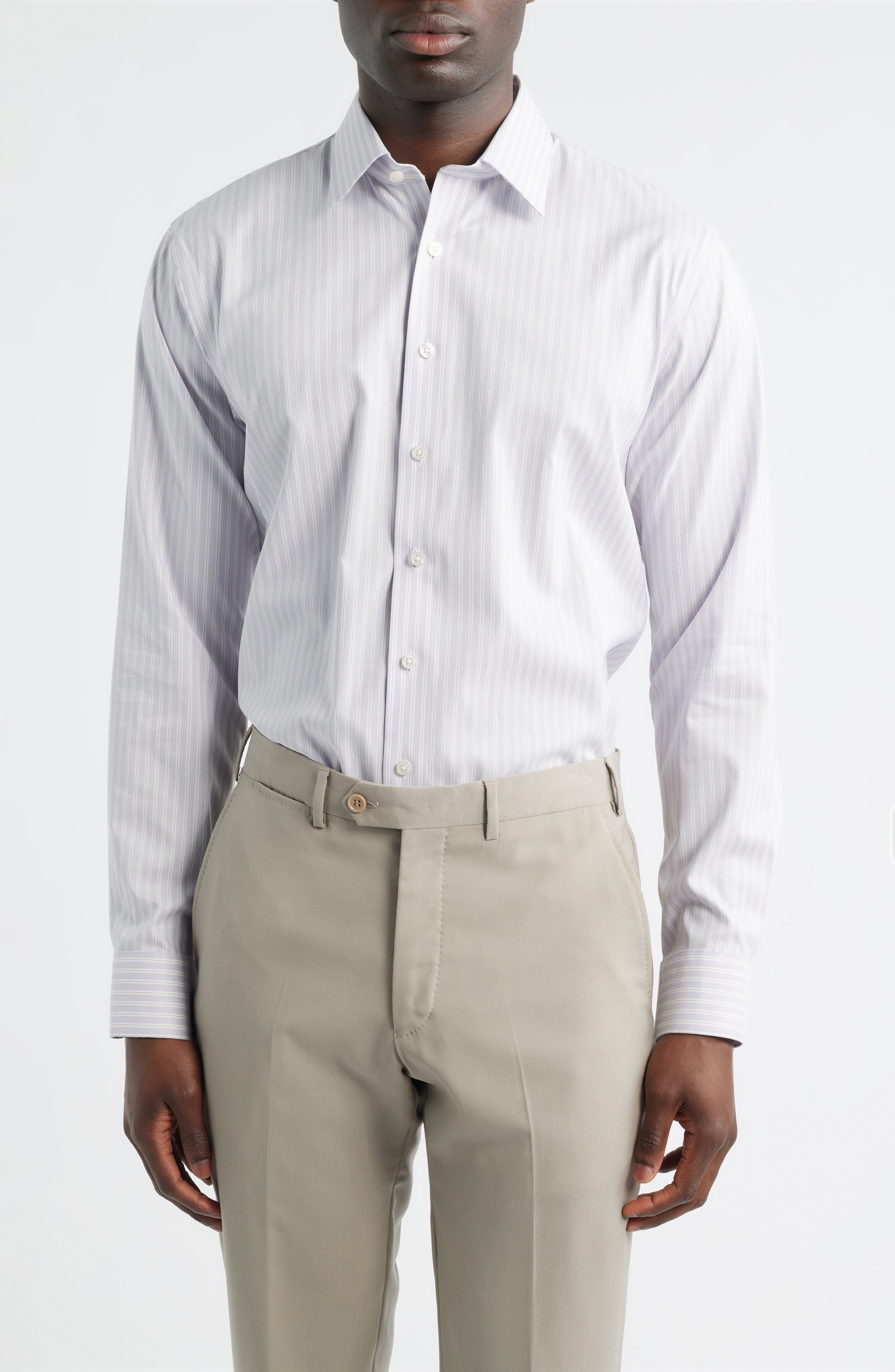 Trim Fit Premium Performance Dress Shirt