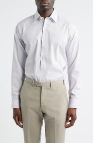 Nordstrom Trim Fit Premium Performance Dress Shirt