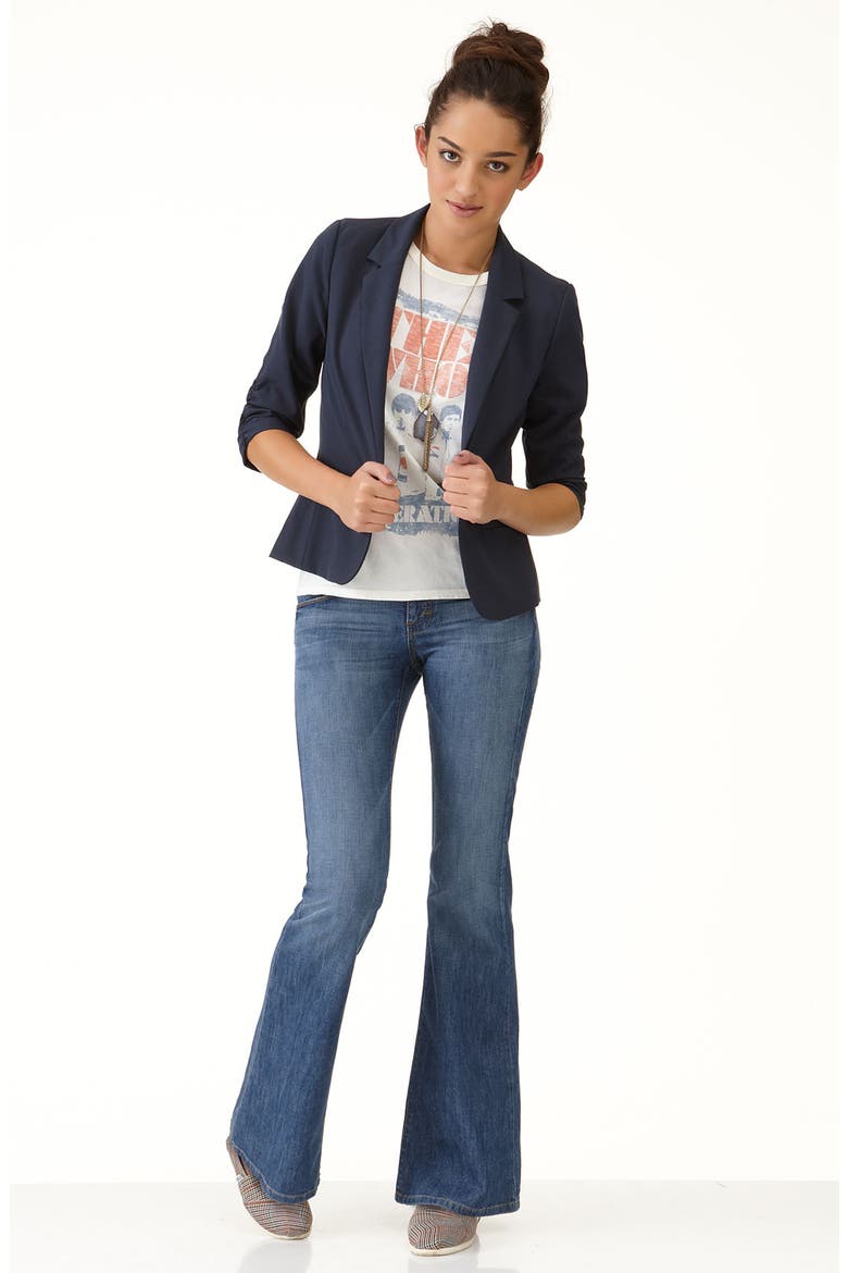 Frenchi® 'Schoolboy' Blazer, Alternate, color, CAMEL JR