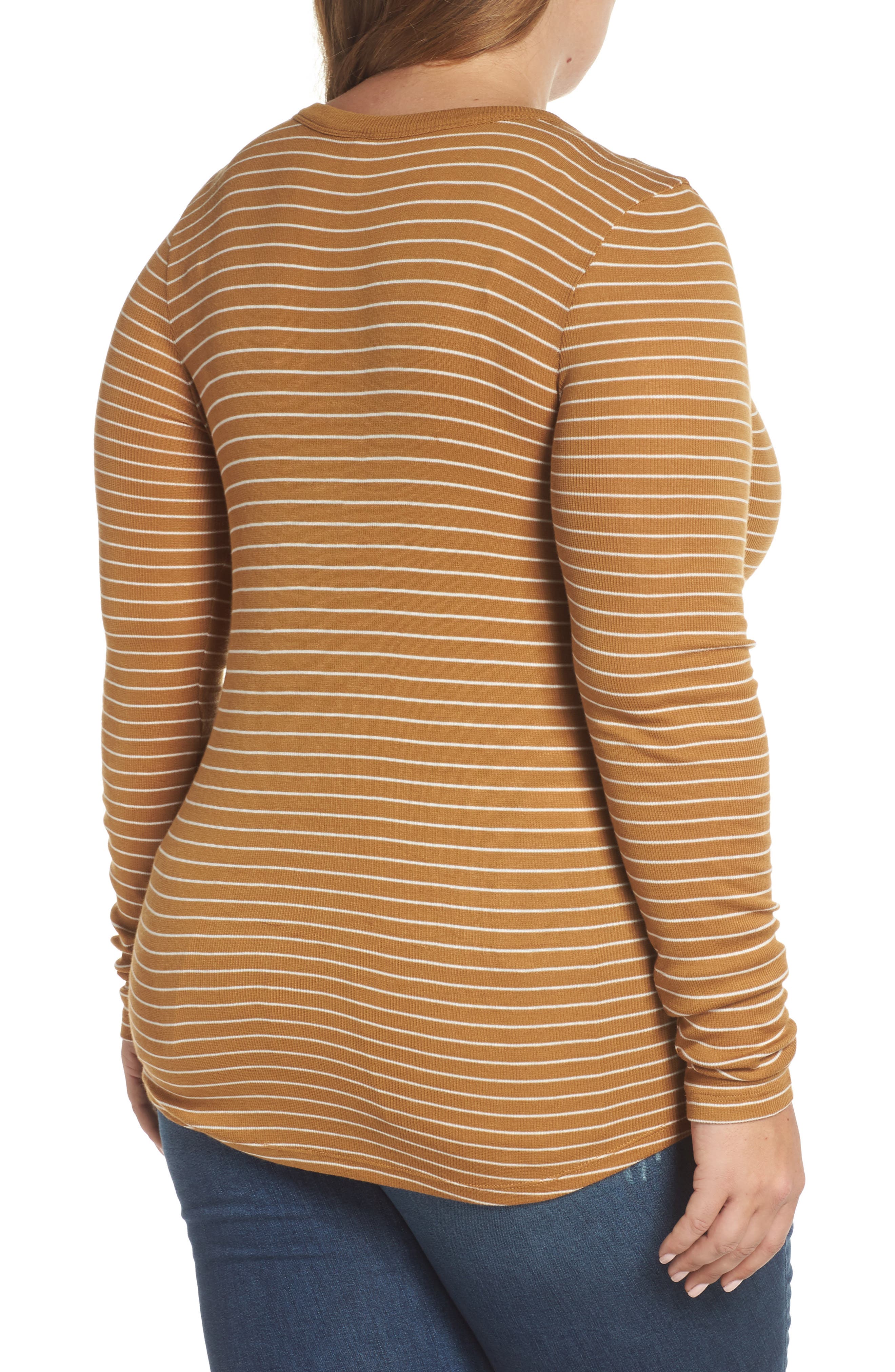 Ribbed Long Sleeve T-Shirt (Women) | Nordstrom