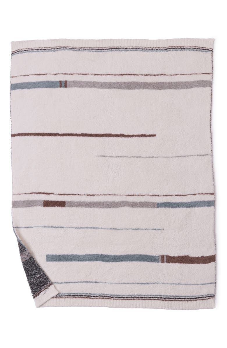 Barefoot Dreams<sup>®</sup> CozyChic<sup>®</sup> Vista Stripe Throw Blanket, Alternate, color, Cream Multi