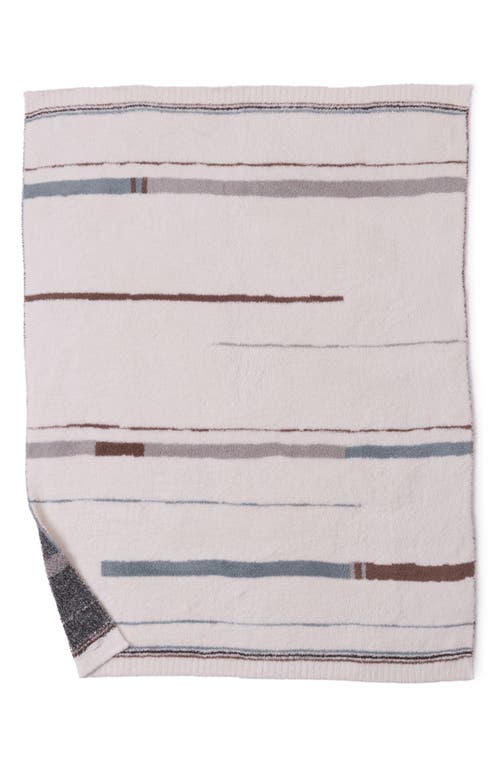 Barefoot Dreams Cozychic® Vista Stripe Throw Blanket In Gray