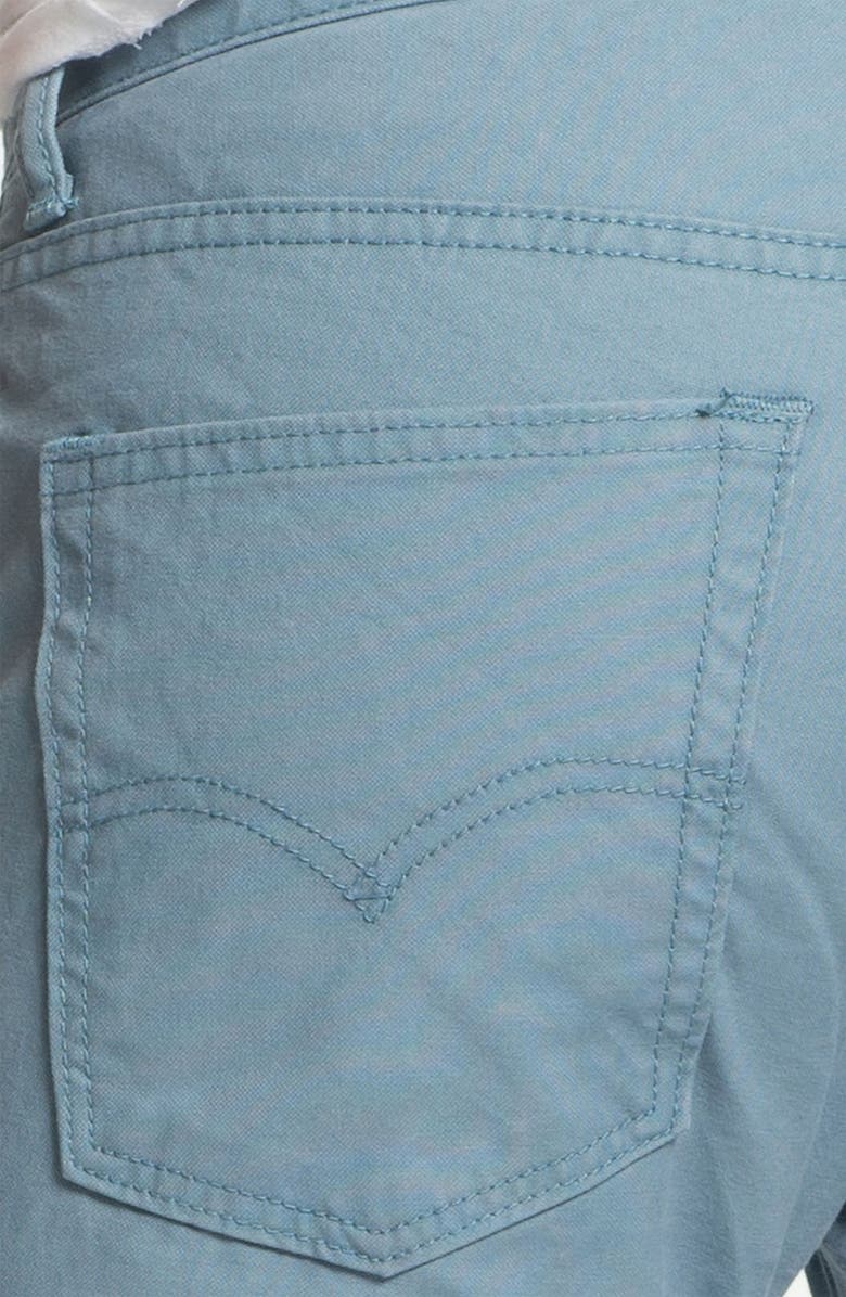 Levi's<sup>®</sup> '513<sup>™</sup>' Slim Straight Leg Canvas Pants, Alternate, color, 