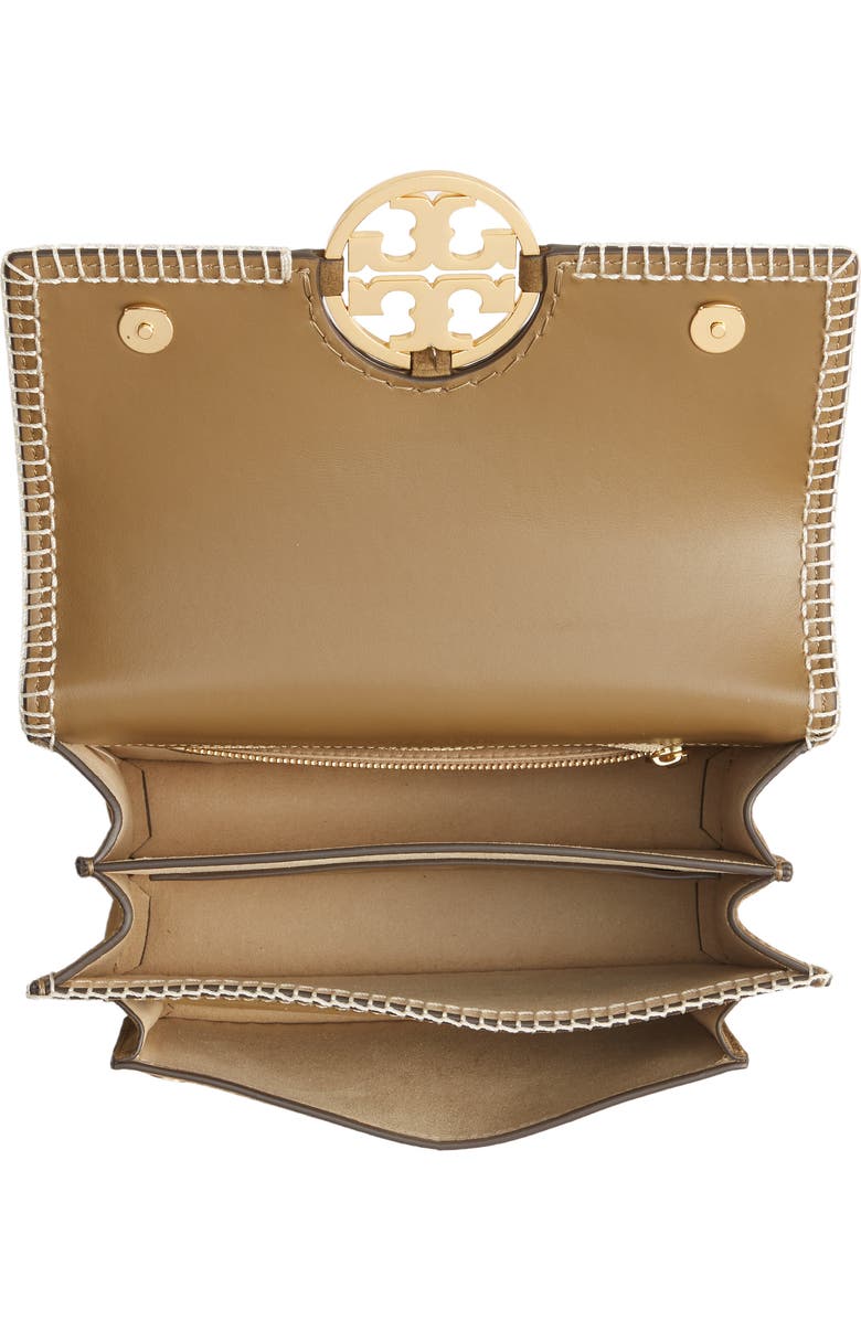 Tory Burch Miller Small Suede Shoulder Bag, Alternate, color,