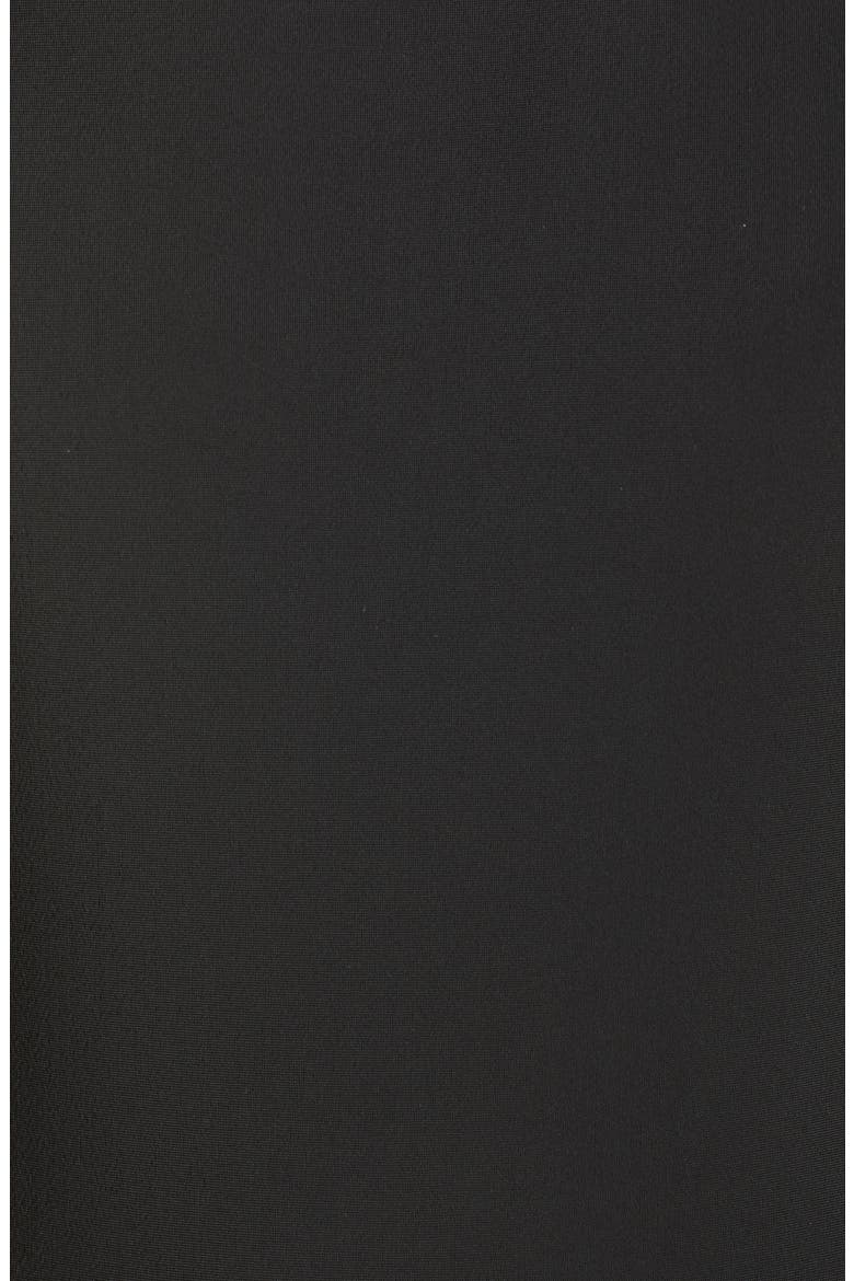 Trefoil One-Piece Swimsuit, Alternate, color, BLACK/ WHITE