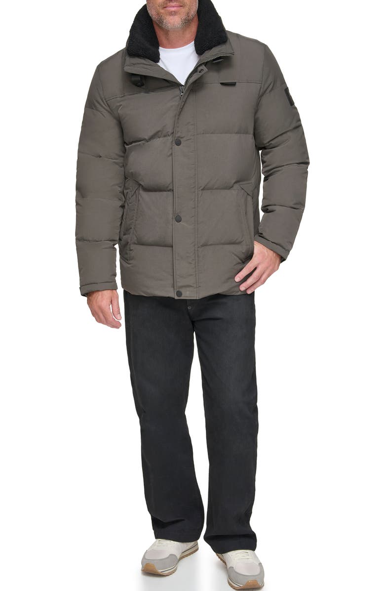 Andrew Marc Suntel Quilted Down Coat, Alternate, color, 