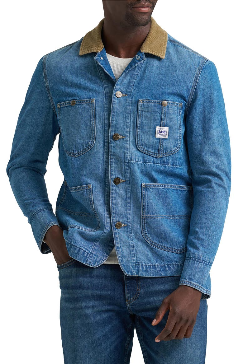 91-LJ Denim Jacket, Main, color, VINTAGE WEAR