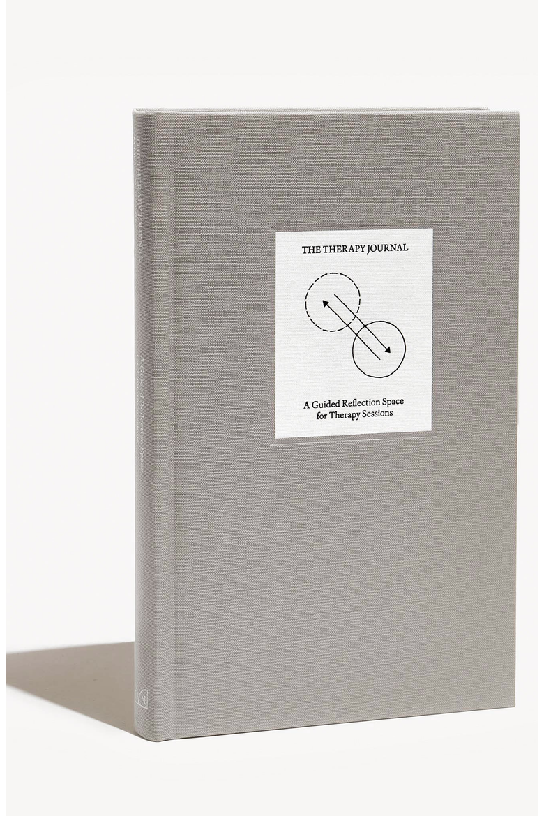 The Therapy Journal Notebook, Alternate, color, Light Gray / Beige
