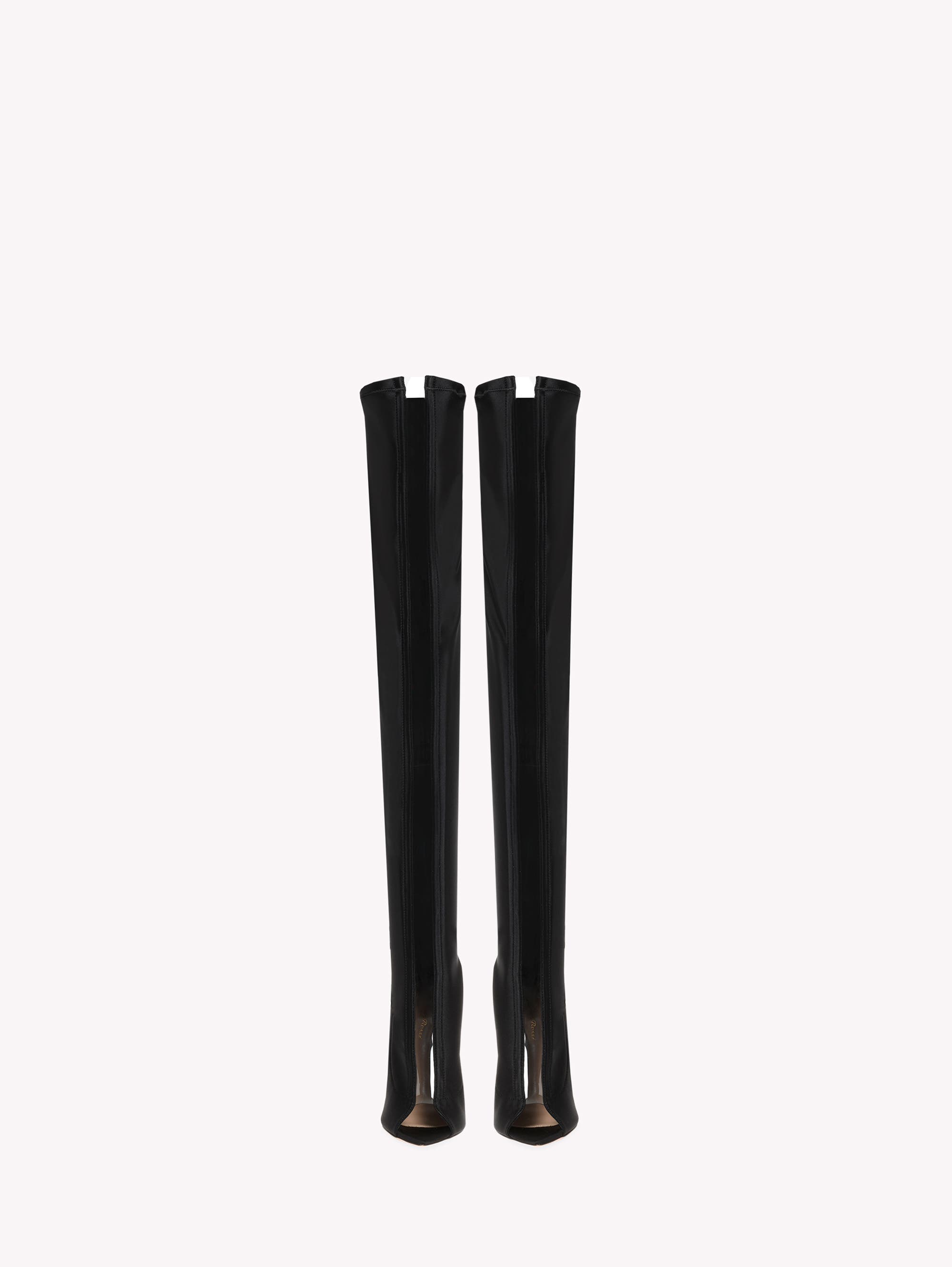 Gianvito Rossi Hiroko Cuissard Boot, Alternate, color, 