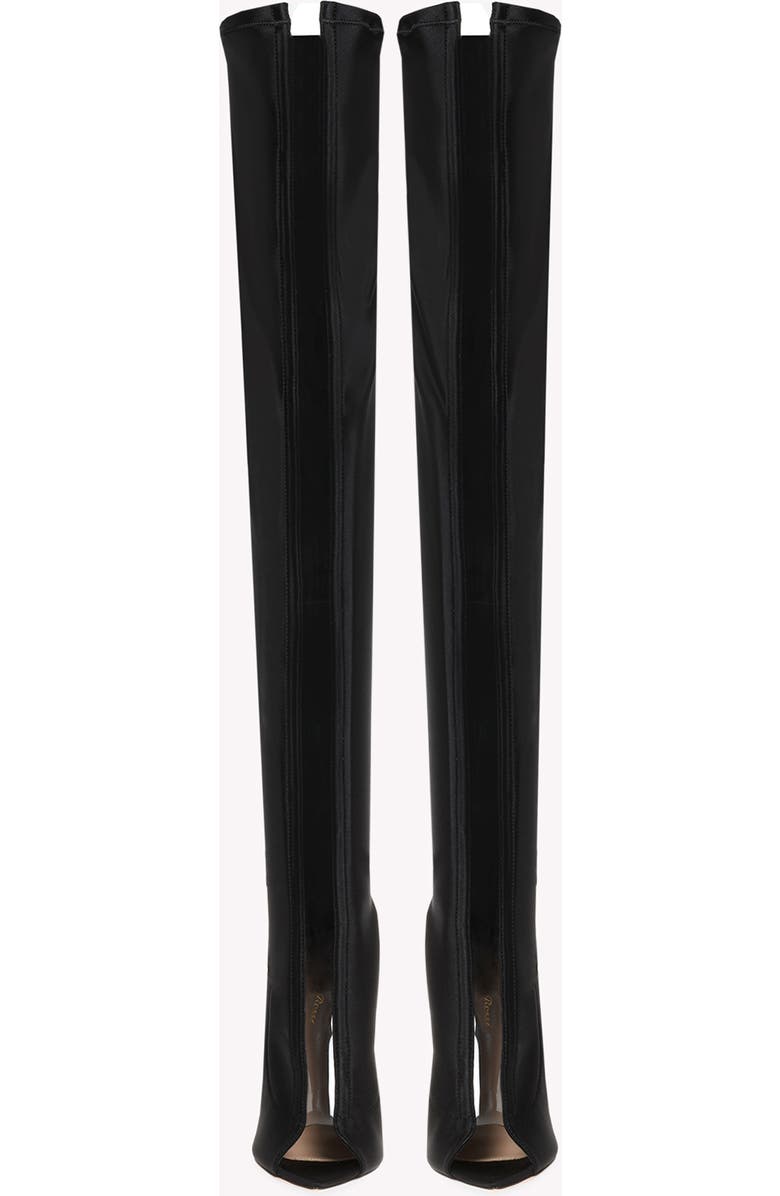 Gianvito Rossi Hiroko Cuissard Boot, Alternate, color,