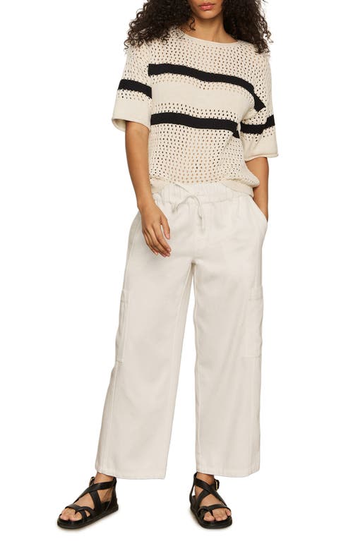 Sanctuary Area Drawstring Pants In White