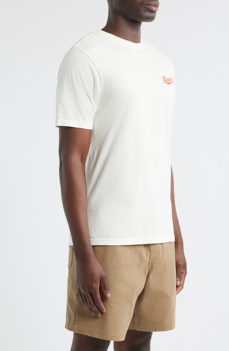 Roark Diamond Script Graphic T-Shirt, Alternate, color, Off White