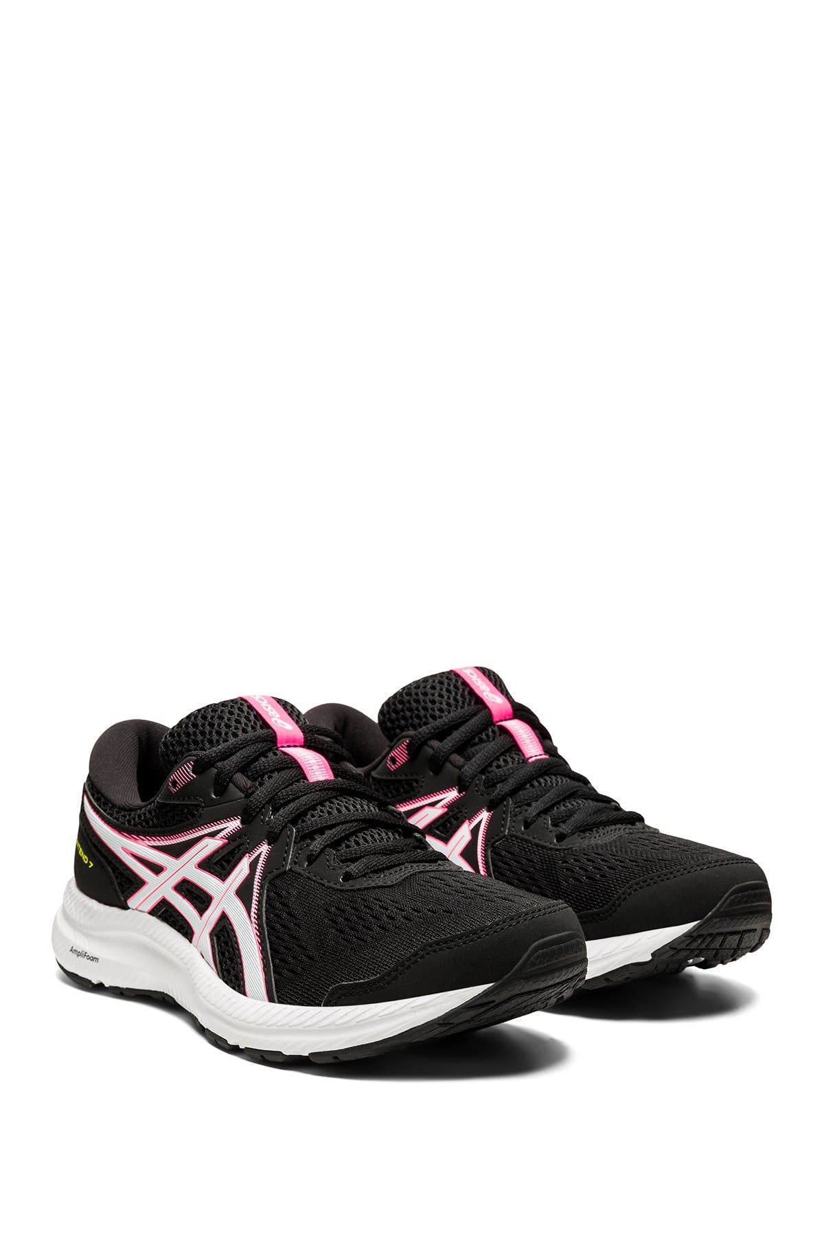 AsicsGEL-Contend 7 Sneaker, Main, color, BLACK/HOT PINK