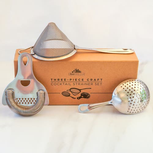 A Bar Above 3-piece Cocktail Strainer Set In Stainless Steel