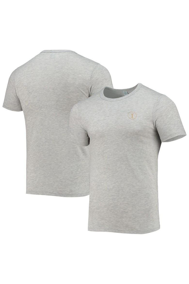 Men's Alternative Apparel Heathered Gray THE PLAYERS Eco-Crew Tri-Blend T-Shirt, Main, color, Heather Gray