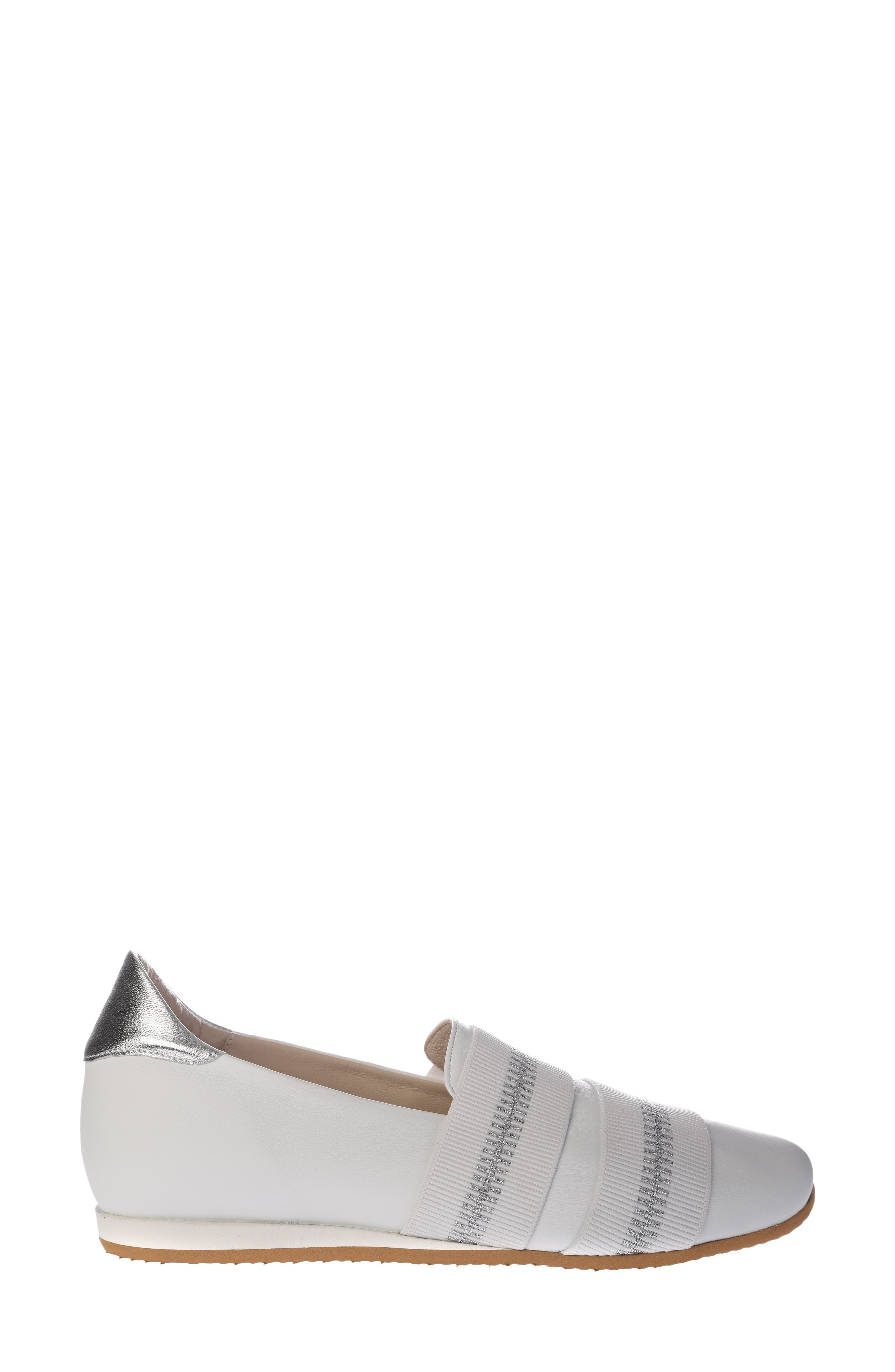 Raffy Slip-On Sneaker, Alternate, color, WHITE LEATHER