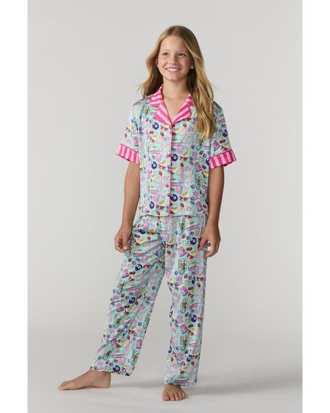 Kids 90's Silky Pant Set