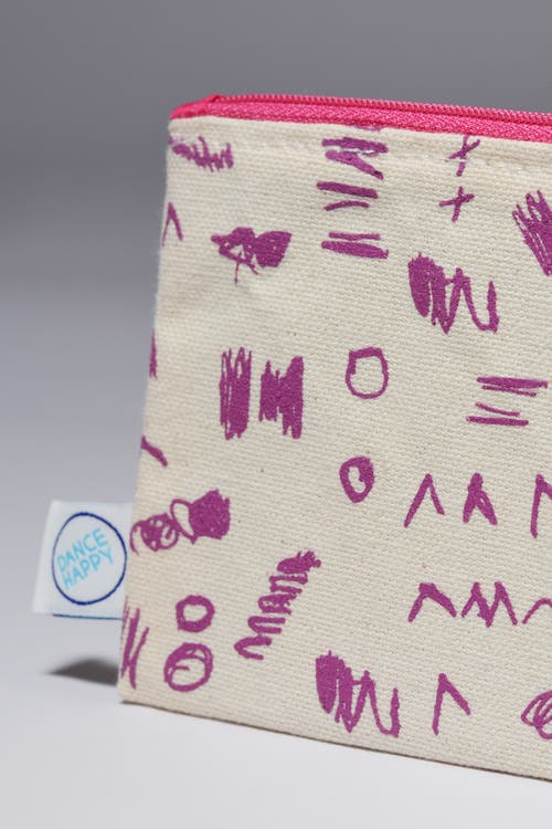 Dance Happy Make Your Mark Pencil Case In Orchid
