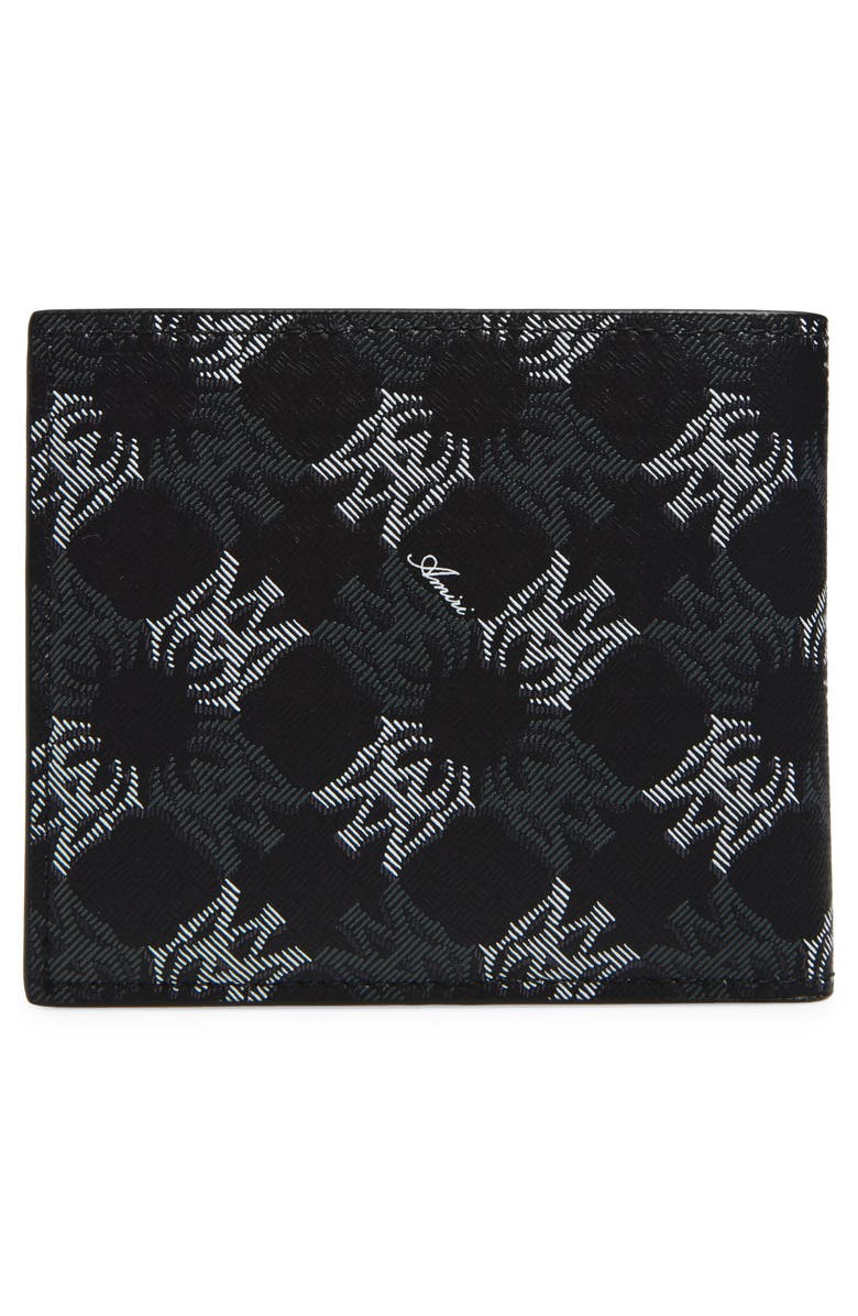 AMIRI MA Quad Coated Canvas Bifold Wallet, Alternate, color, Black