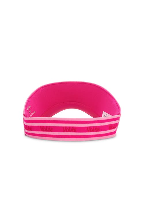 Volée V Star Visor In Pink
