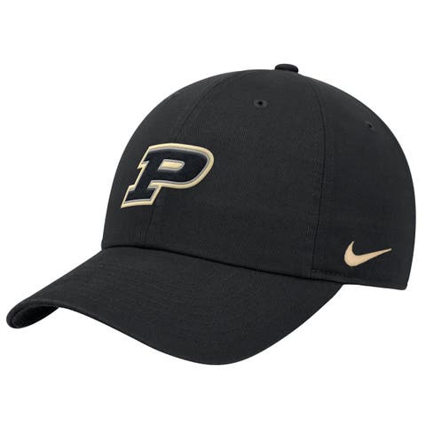 Men's Nike Black Purdue Boilermakers 2026 Sideline Club Adjustable Hat