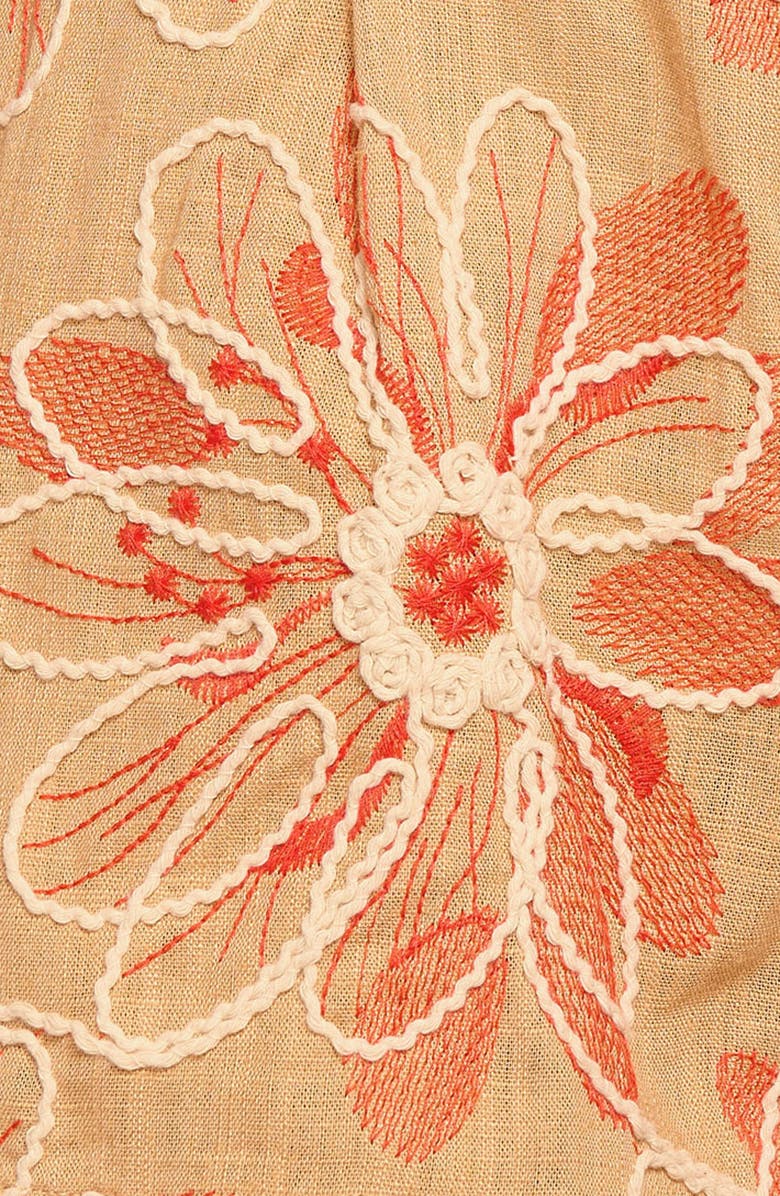 Ramy Brook Teddy Embroidered Belted Shorts, Alternate, color, 