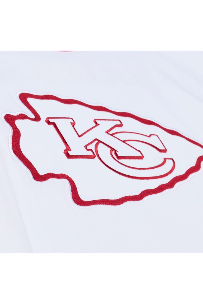 Men's Mitchell & Ness  White Kansas City Chiefs Arctic T-Shirt, Alternate, color, White