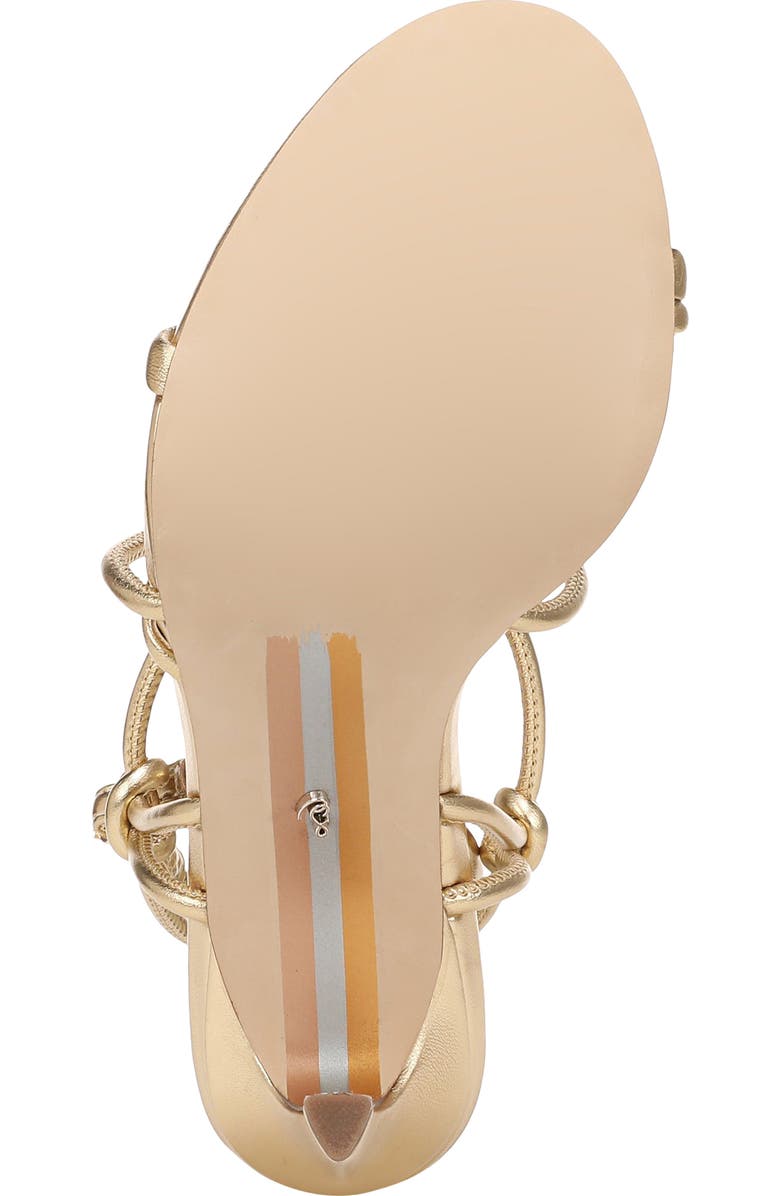 Sam Edelman Isadora Ankle Strap Sandal, Alternate, color, Amber Gold Se