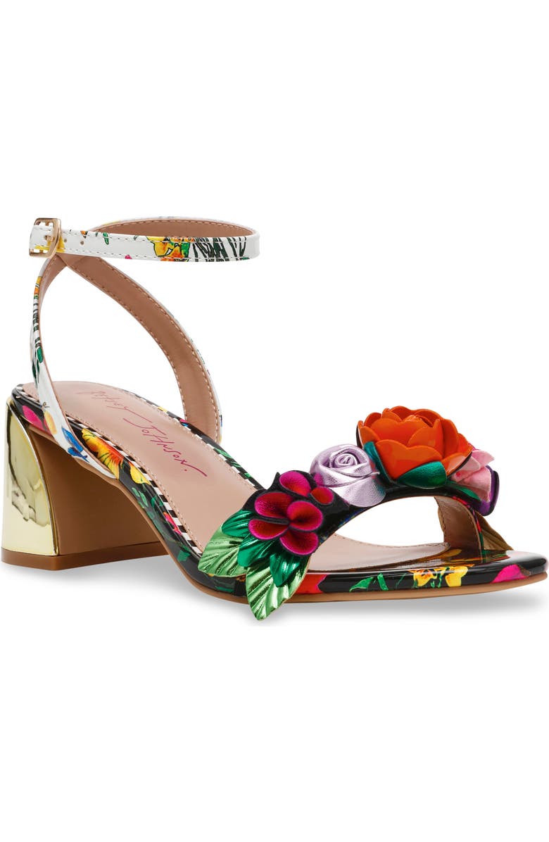 Betsey Johnson Darcee Ankle Strap Sandal, Main, color,
