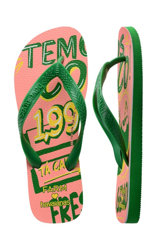 HAVAIANAS HAVAIANAS X FARM RIO FLIP FLOP 