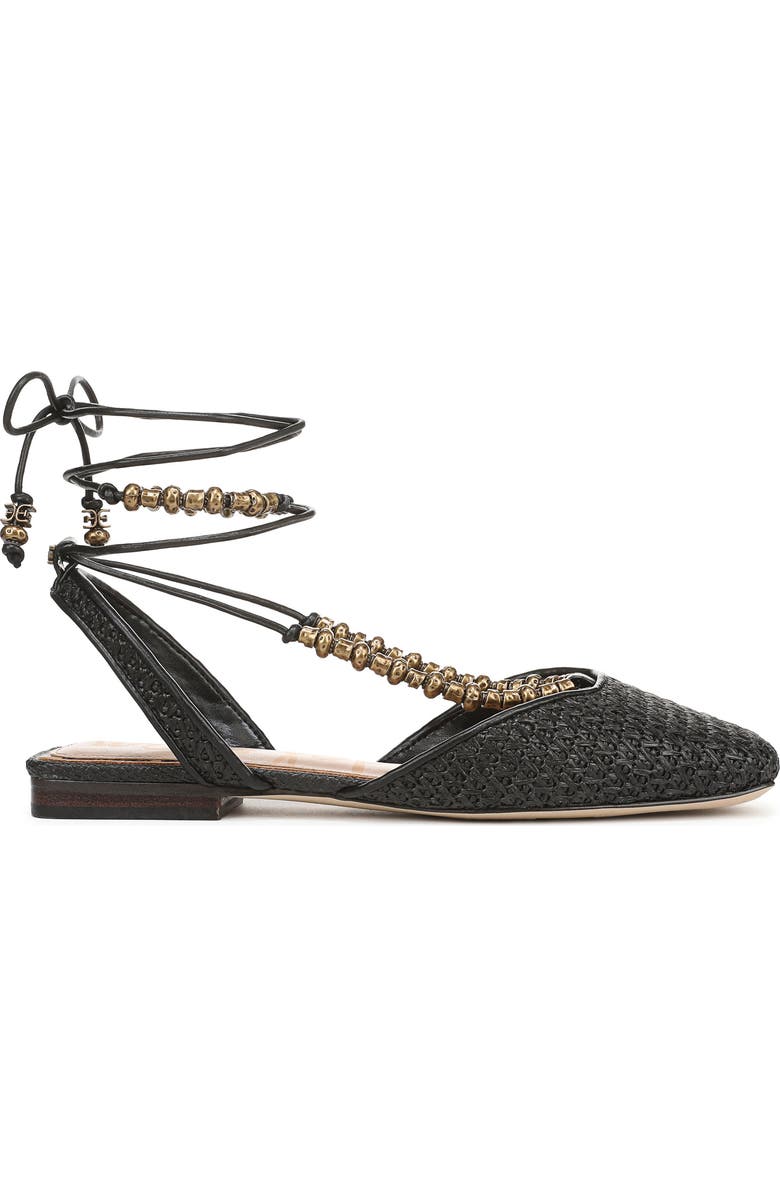 Sam Edelman Lily Ankle Wrap Flat, Alternate, color,