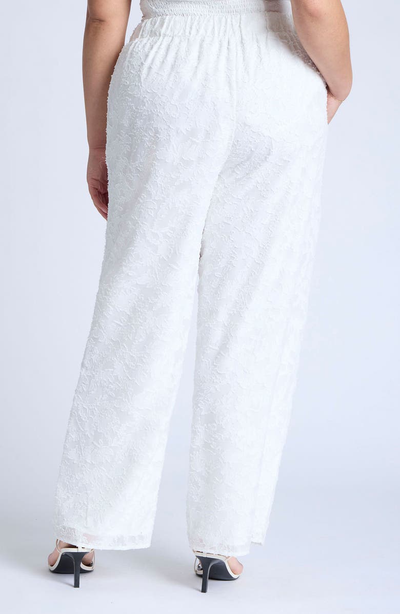 ELOQUII Jacquard Pants, Alternate, color, 