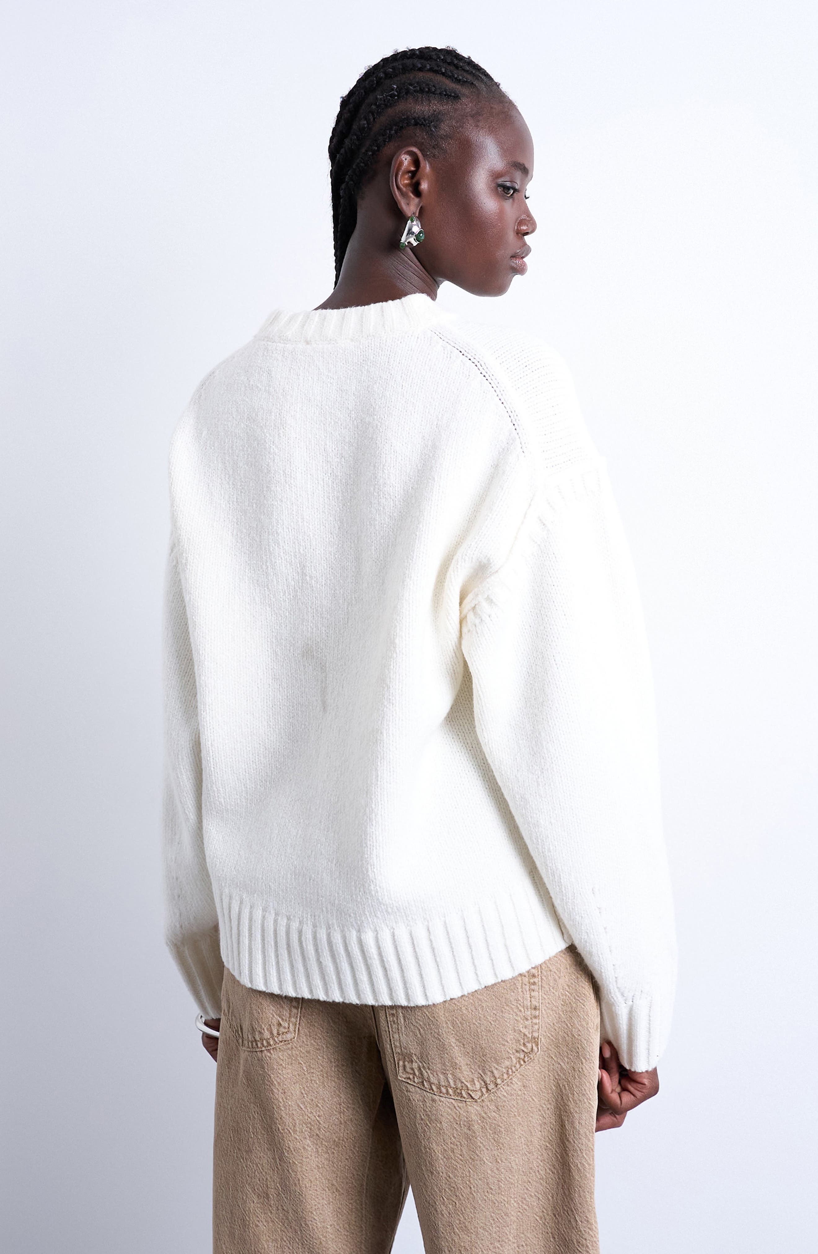 Exposed Seam Sweater - image 2