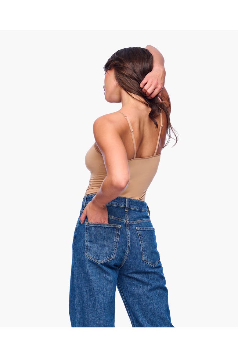 Talco Long Camisole, Alternate, color, Nude