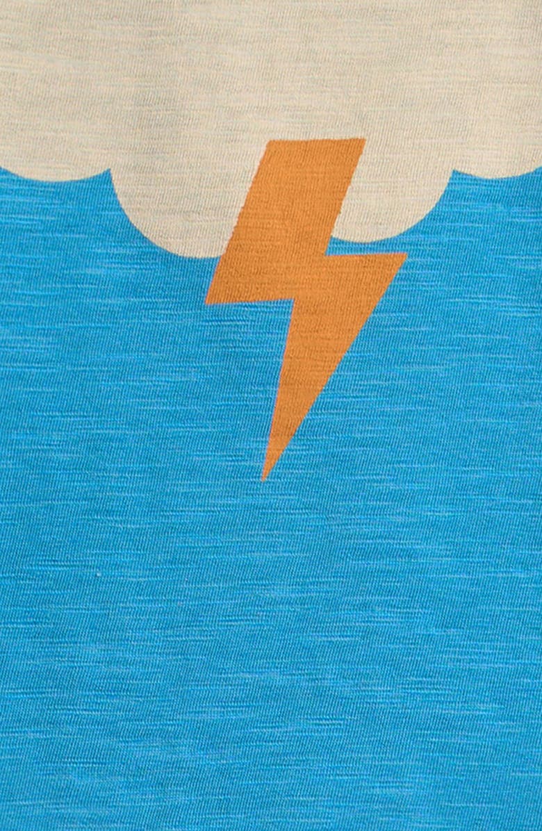 Little Green Radicals Kids' Cloud Popper T-Shirt, Alternate, color, Blue