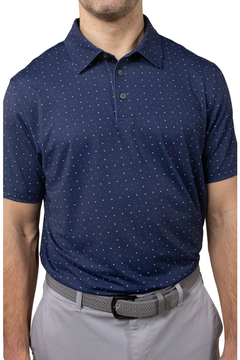 Triangle Polo, Alternate, color, Driver Navy