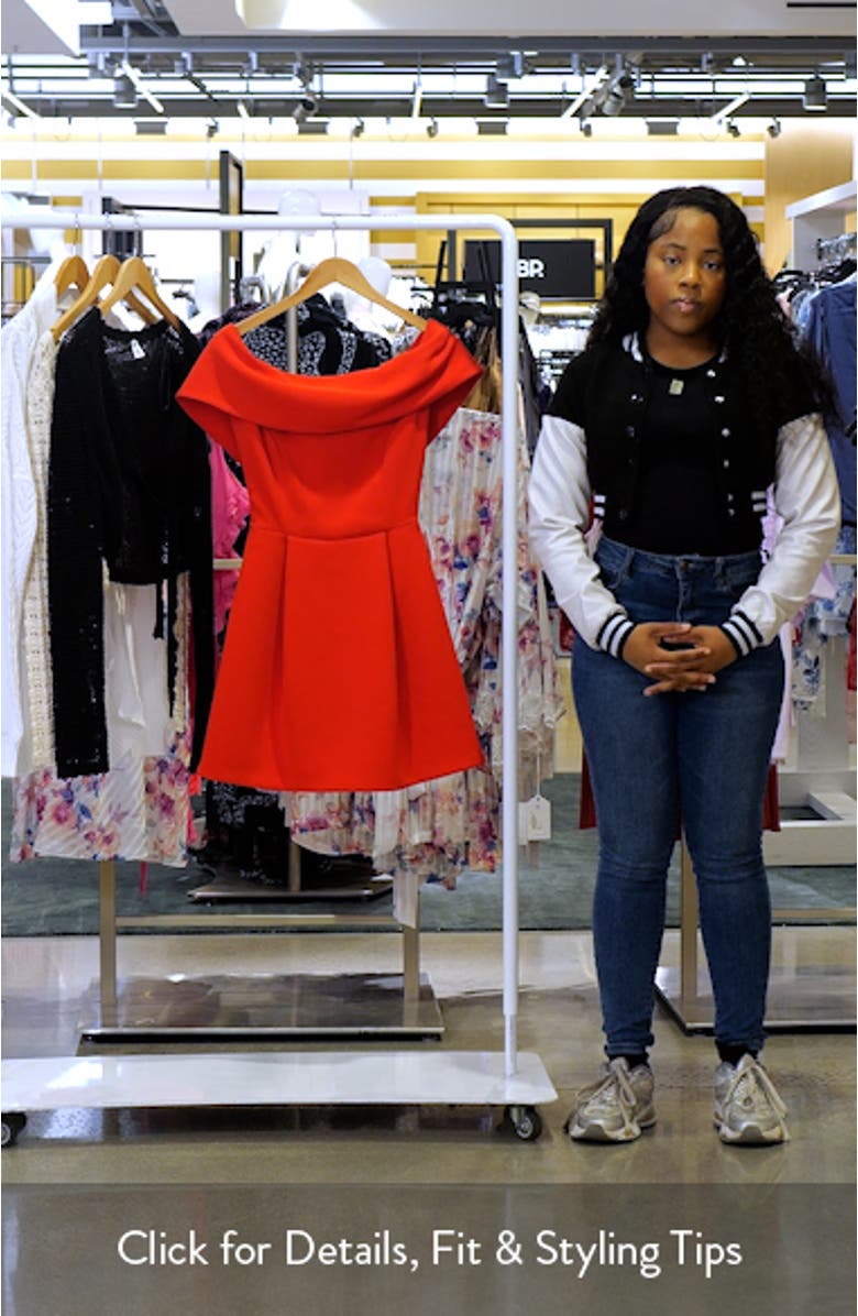 Harper Off-the-Shoulder Dress, sales video thumbnail