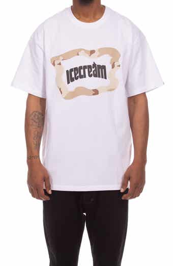 Taupe Cotton Graphic T-Shirt