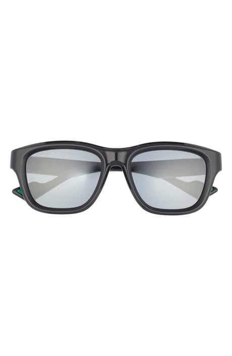 Gucci 54mm Mirrored Square Sunglasses