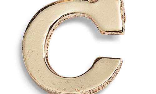 Nashelle Initial Charm In Gold Fill - C