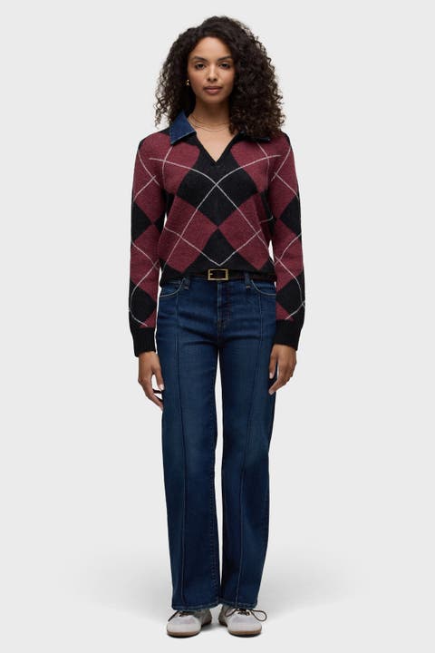 Rosie Pintuck Wide Leg Ankle